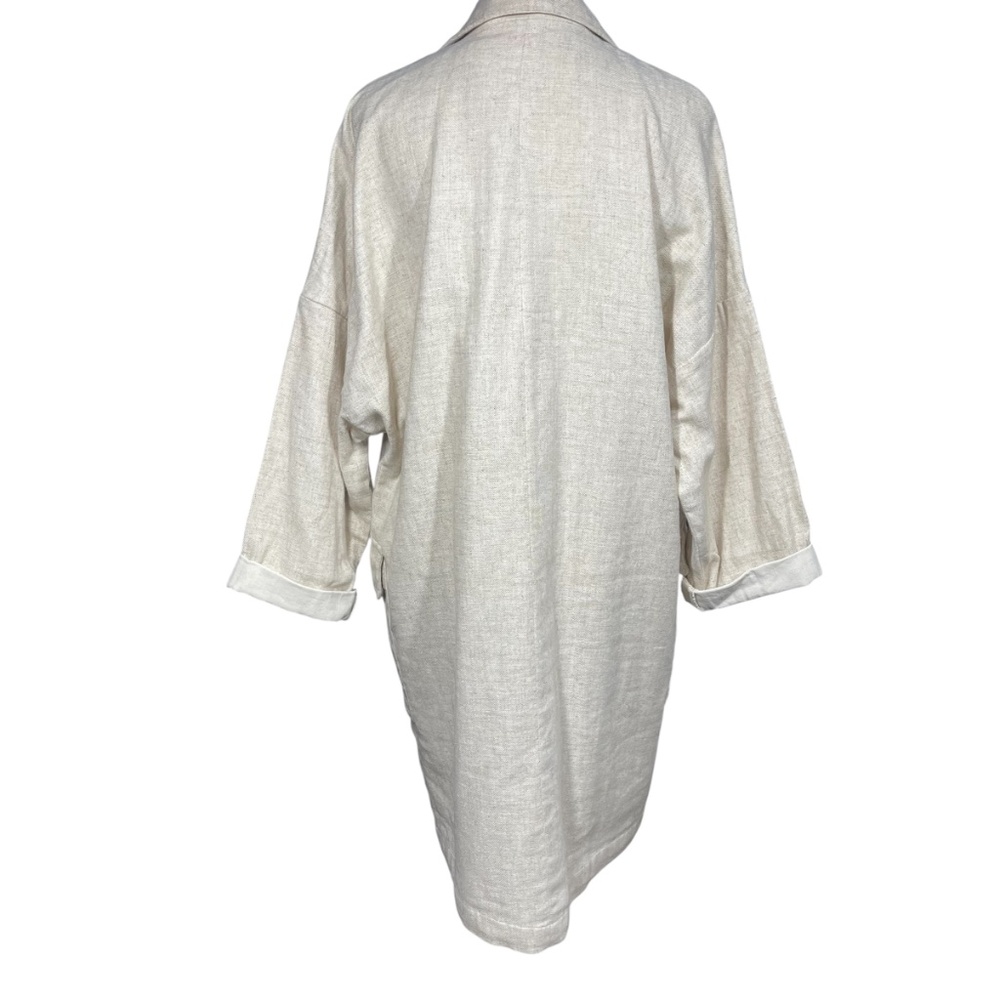 Zara Linen Coat - Picture 5 of 5